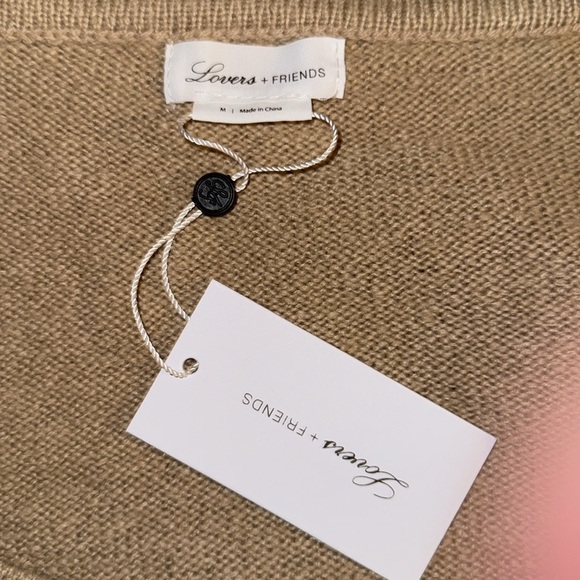 Lovers + Friends Hailee Crop Sweater SZ Medium - Picture 6 of 7